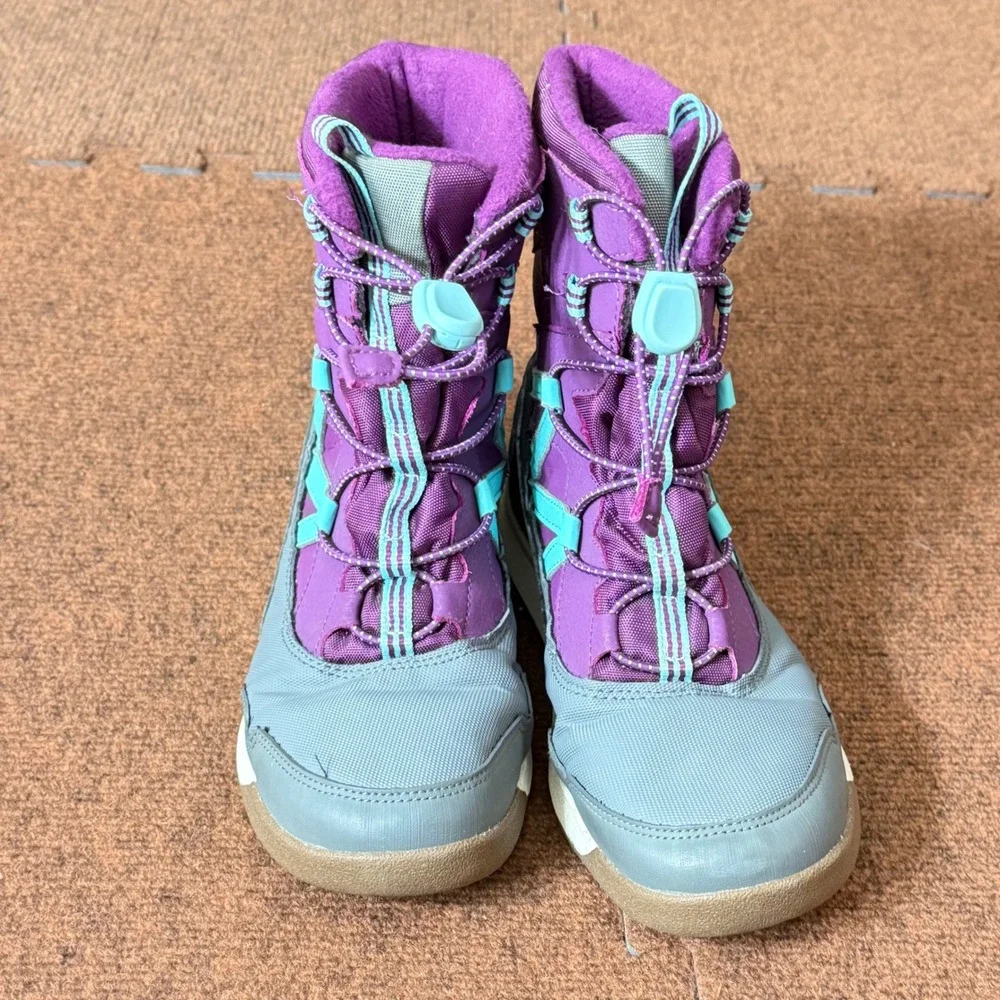 Merrell Snow Crush Waterproof Winter Boots Purple Turquoise MK159174 Womens‎ 6M